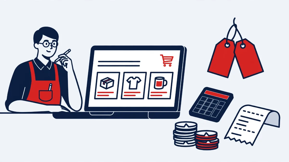 Ilustrasi biaya bikin website toko online