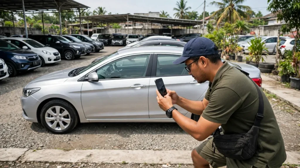 Contoh website dealer mobil bekas dengan foto unit untuk katalog