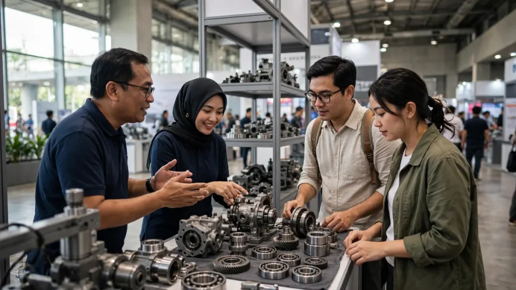 Pameran industri sebagai kanal pemasaran B2B manufaktur