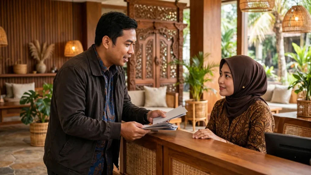 Promosi rental mobil lewat kerja sama dengan resepsionis hotel