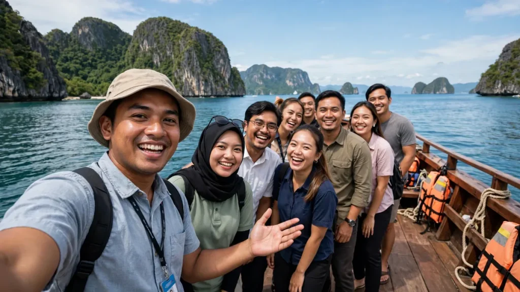Promosi tour and travel lewat paket gathering perusahaan ke Labuan Bajo